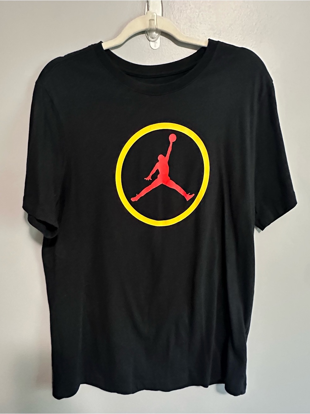 Nike Jordan Jumpman Flight 23 Graphic T-Shirt Men’s Large Black Short Sleeve Tee